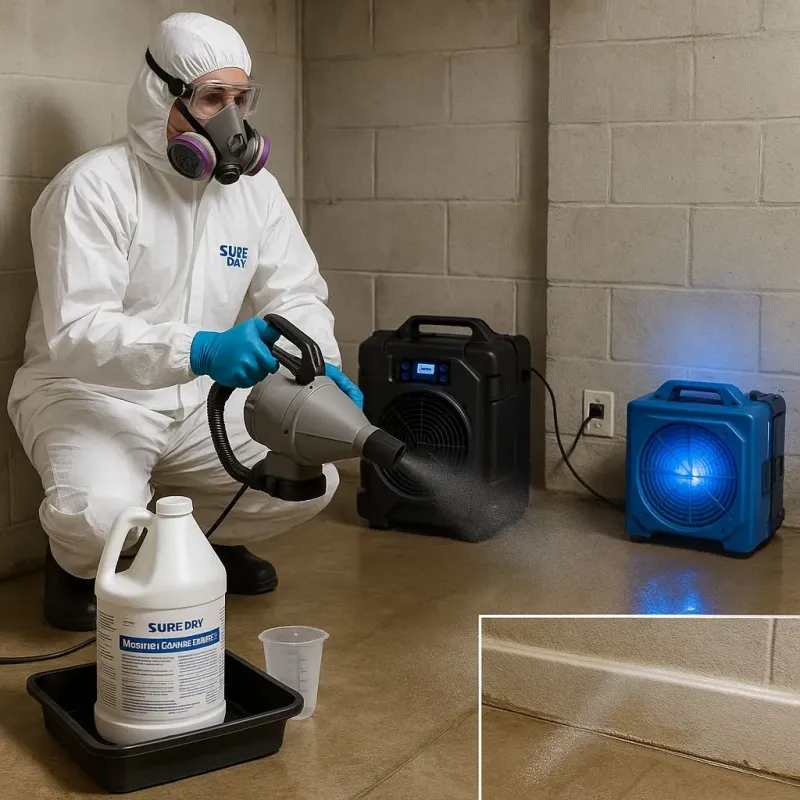 Sanitization and Odor Removal process in Terrell Hills, TX