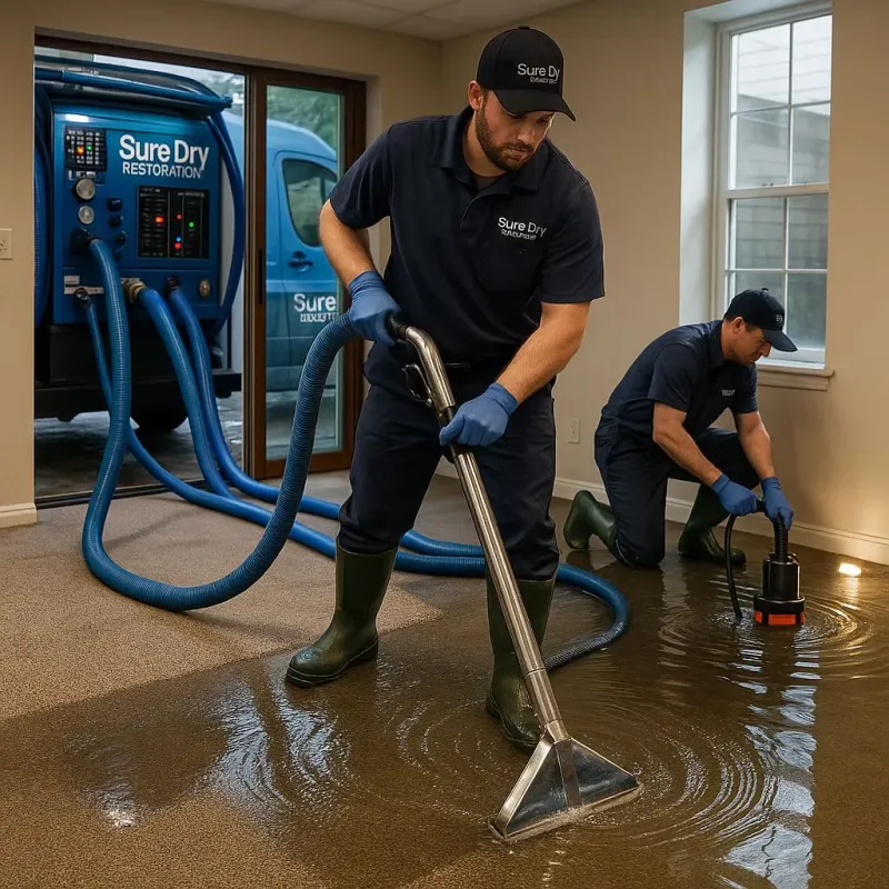 Water Extraction and Removal process in Terrell Hills, TX